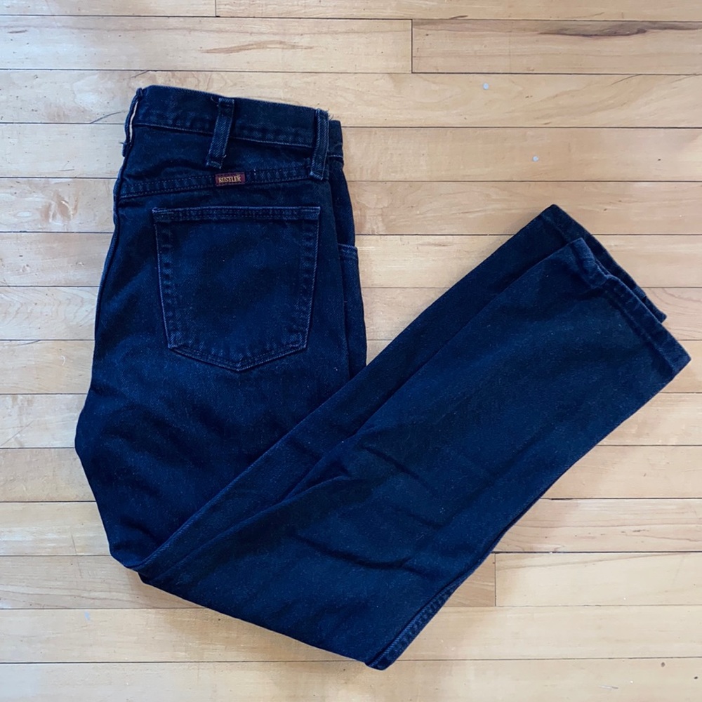 CLEARANCE RETRO Rustler High Rise Dad Jeans
